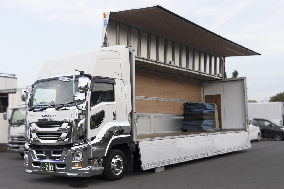 大型車 増トンウィングゲート